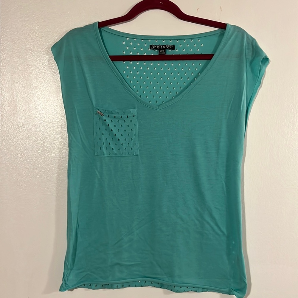 Volcom Turquoise Women's Top